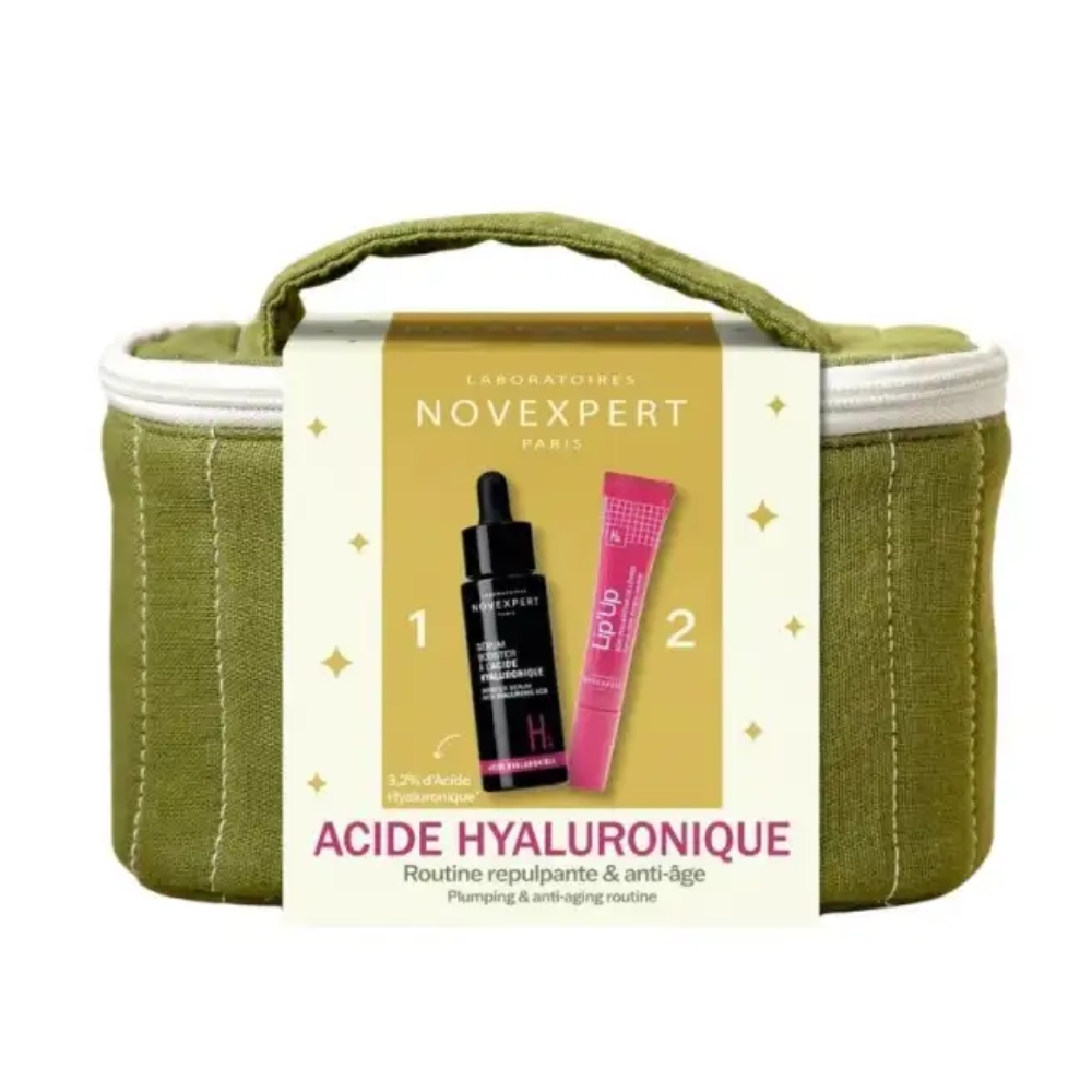 Pack Novexpert Routine Repulpante Et Anti Age Serum Booster A Lacide Hyaluronique 30ml Lipup Soin Volumateur De Levres 8ml Offert