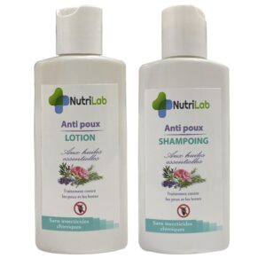 Pack Nutrilab Anti Poux Lotion Et Shamp 125ml Pack 2en1