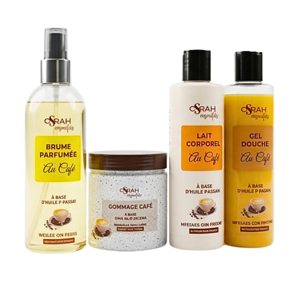 Pack Osrah Pack Spa Cafe Brumelait Corporelgel Douchegommage
