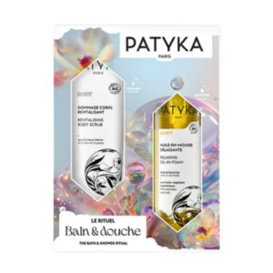 Pack Patyka Le Rituel Gommage Corps Revitalisanthuile Mousse Delassante