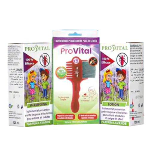 Pack Pro Vital Anti Poux Shamplotionauthentique Peigne Pack
