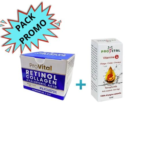 Pack Pro Vital Duo Pack Creme Retinolvitamine E Anti Age