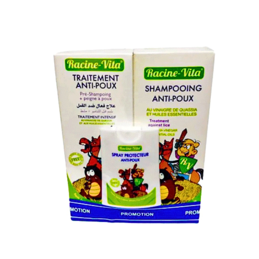 Pack Racine Vita Anti Poux Shamptraitementspray Protecteur Ech Pack