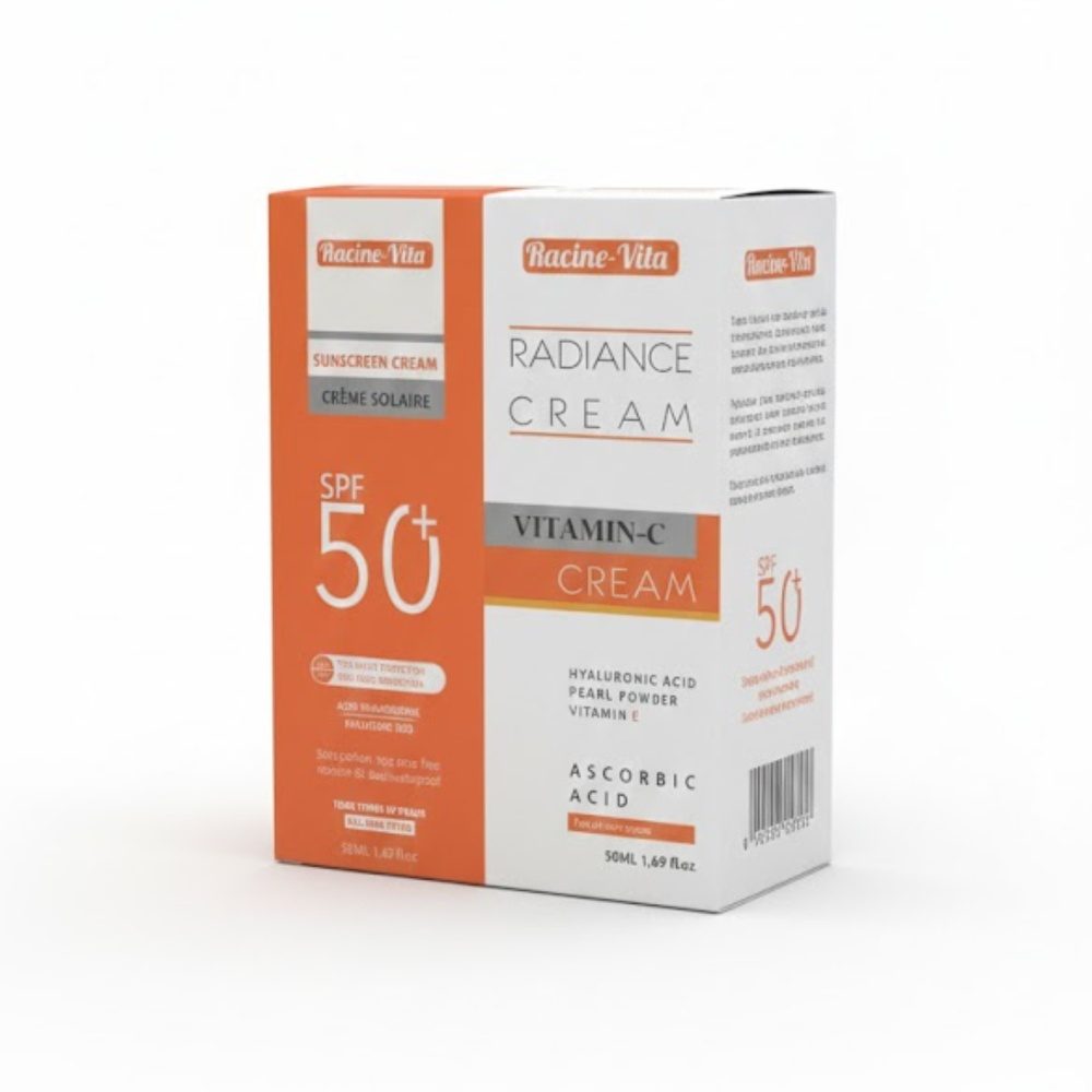 Pack Racine Vita Duo Pack Eclat Ecran Invisible 50mlcreme Eclat Vit C