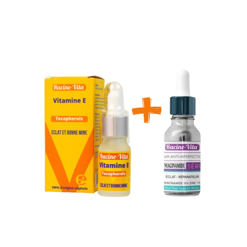 Pack Racine Vita Duo Packserum Vitamine E 10mlserum Niacinamide 10ml