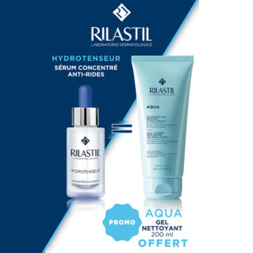 Pack Rilastil Duo Pack Hydrotenseur Serum 30mlaqua Gel Nett 200ml