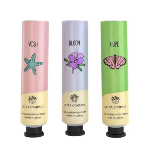 Pack Ultra Compact Collagen Hand Cream 40ml3 Wishbloomhope Pack