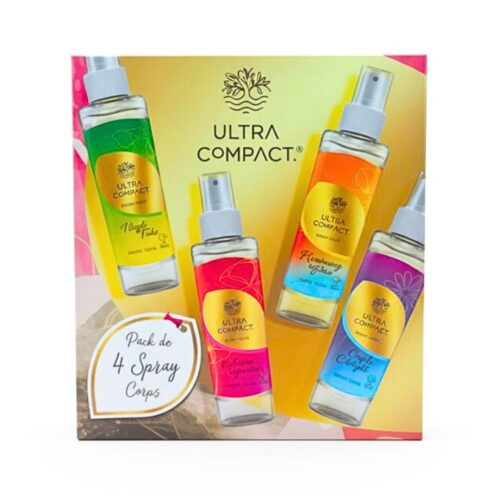 Pack Ultra Compact Pack 4 Body Mist Spray
