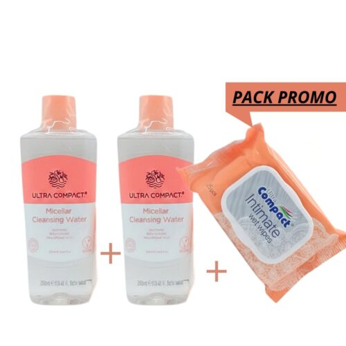 Pack Ultra Compact Pack Eau Micellair2lingette