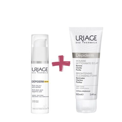 Pack Uriage Depiderm Spf50 30mldepiderm Mousse Nett 100ml Pack
