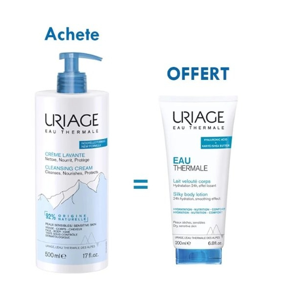 Pack Uriage Eau Thermale Duo Pack Cr Lavante 500mllait Veloute 200ml