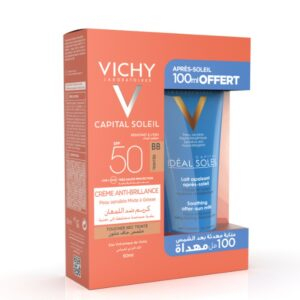 Pack Vichy Capital Soleil Cr Antibrillant Teinteapres Soleil 100ml Pack