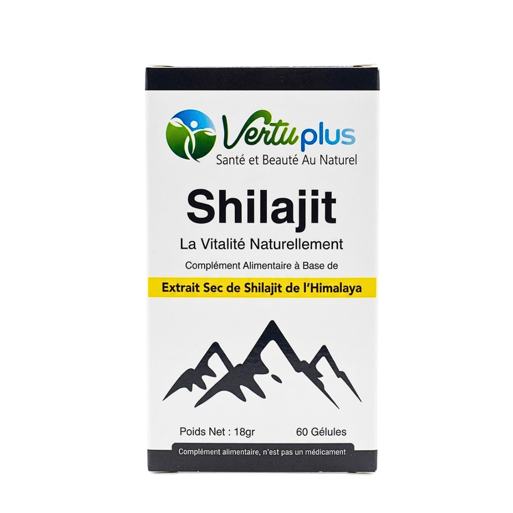 Vertu Plus Shilajit 60 Gelules