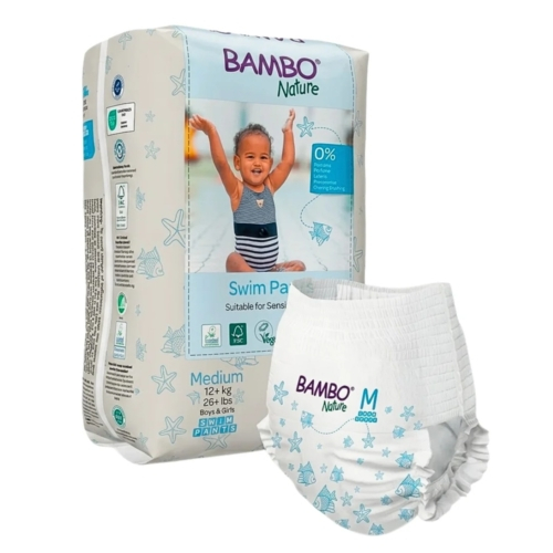 Bambo Nature Swim Pants Medium 12kg 12 Pieces