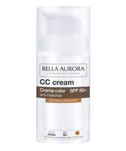 Bella Aurora Cc Creme Anti Taches Extra Couvrante Spf50 30ml