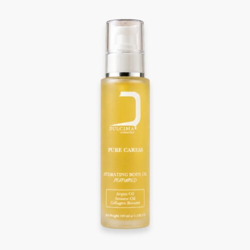 Dulcima Cosmetics Pure Caress Hydrating Body Oil Perfumed Collagen Booster 100ml
