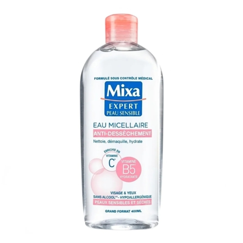 Mixa Eau Micellaire Physiologique Peaux Sensible Seche 400ml