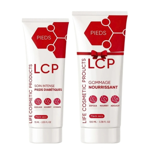 Pack Lcp Diabetiques Soin Intense Pieds 75mlgommage 100ml Pack