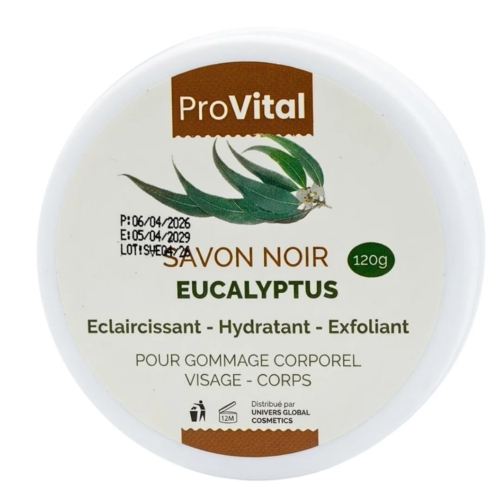 Pro Vital Savon Noir Eucalyptus 120g