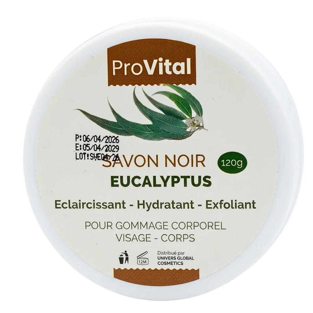 Pro Vital Savon Noir Eucalyptus 120g