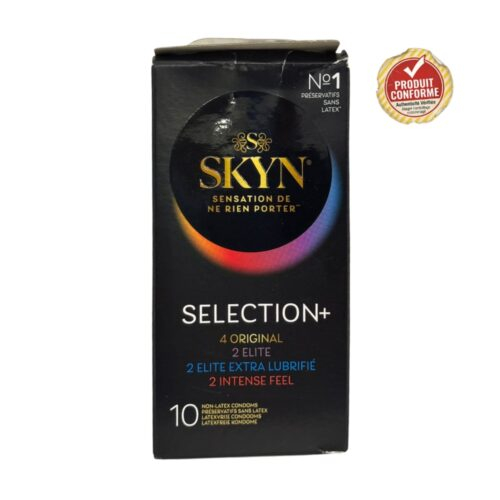 Skyn Preservatif Selection Original Intense Feel Elite Extra Lubrifie 10u Emballage Endommage