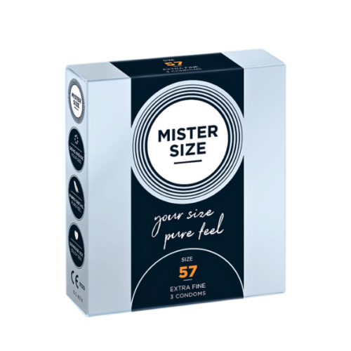 Mister Size Preservatif 57x3