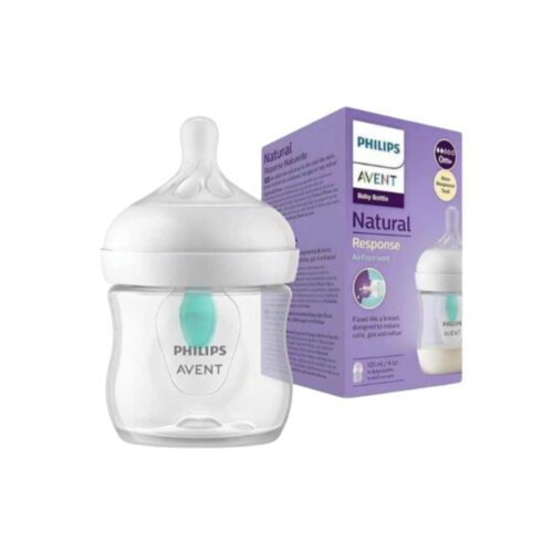 Avent Bib Natural 125ml Valve Air Free Scf670 01