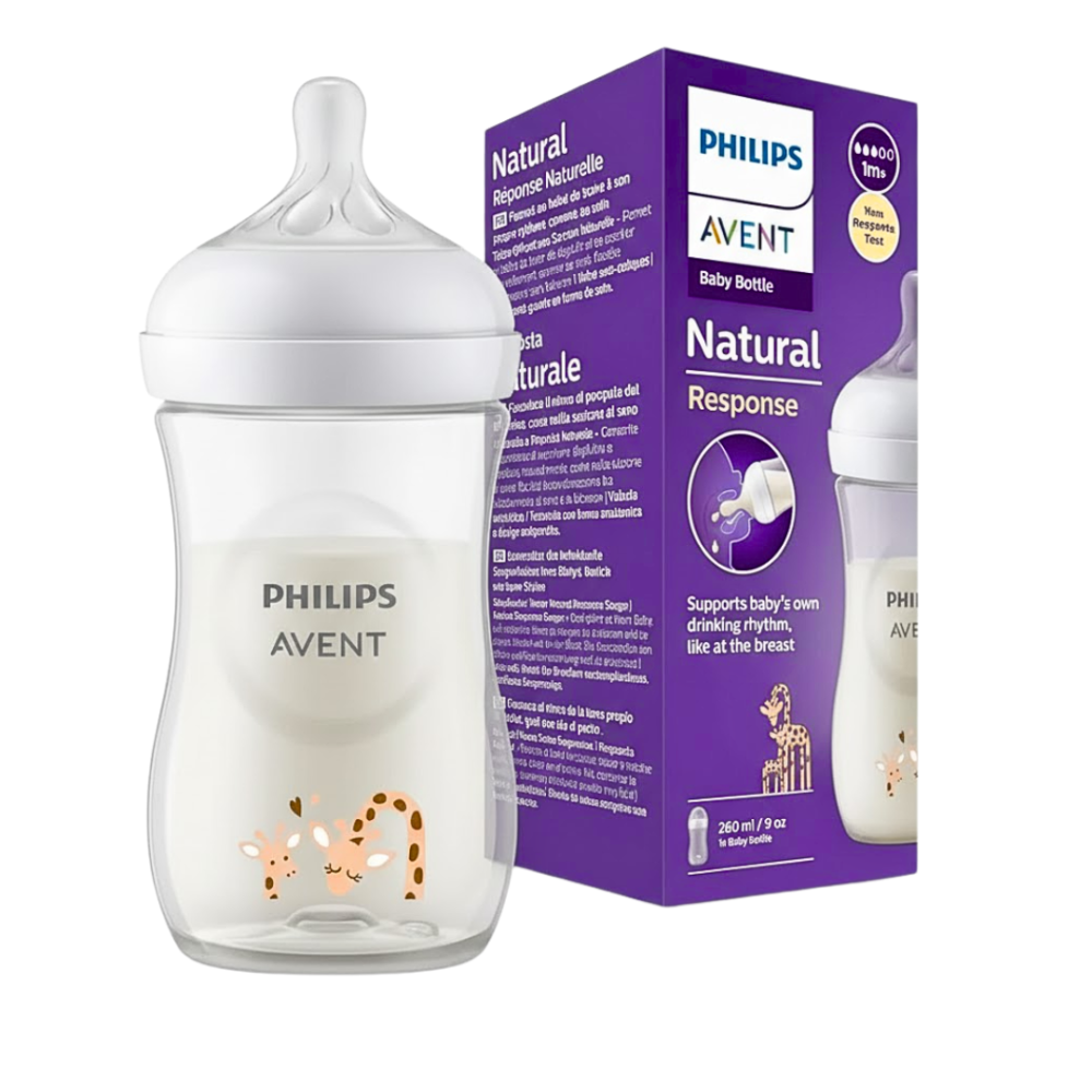 Avent Biberon Natural Avec Tetine 1m 260ml Scy903 21