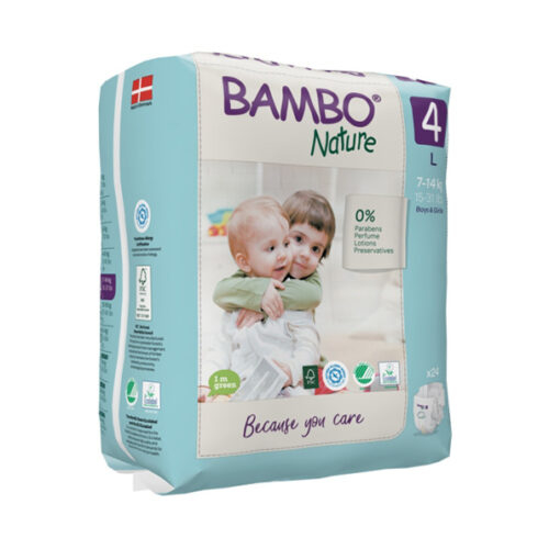 Bambo Nature 4 Couches L 7 14kg 48un