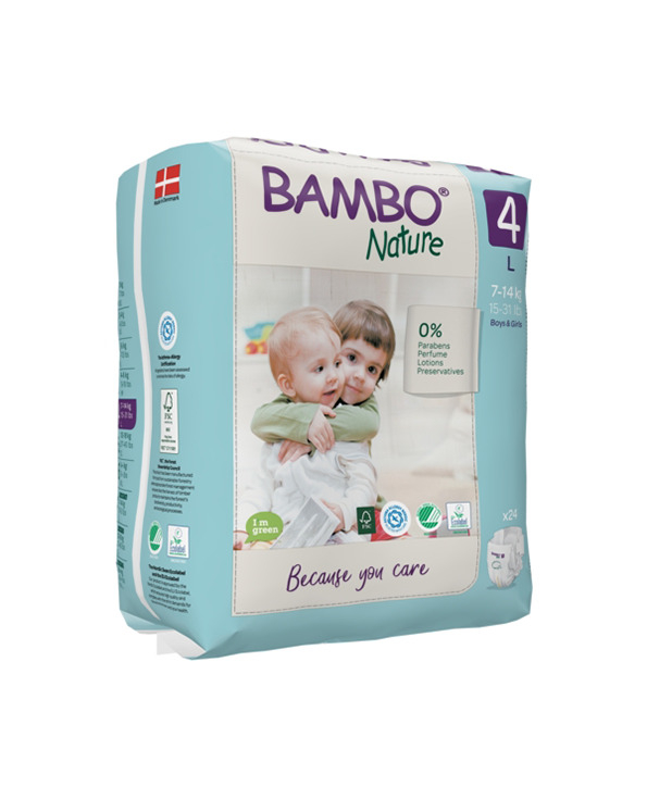 Bambo Nature 4 Couches L 7 14kg 48un