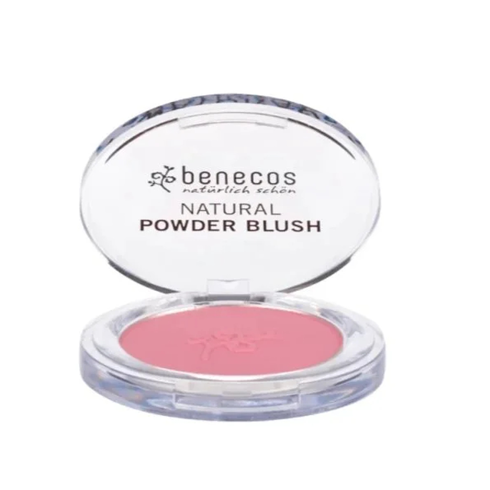 Benecos Natural Compact Blush Mallow Rose 55g
