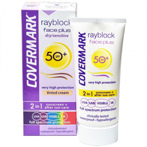 Covermark Rayblock Face Plus Teinte Dry Sensitive Spf50 50ml