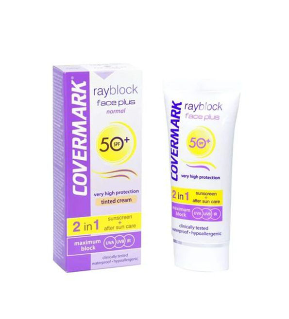 Covermark Rayblock Face Plus Teinte Oily Acneic Spf50 50ml