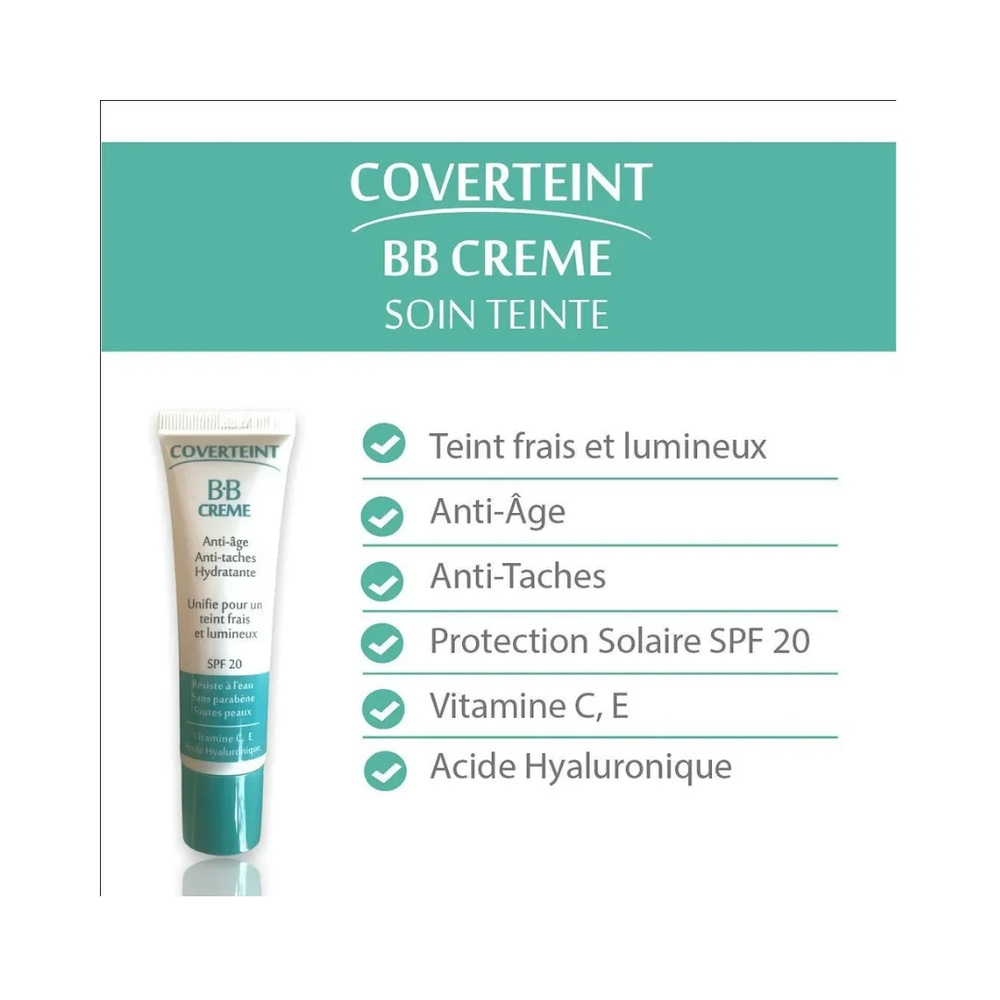 Coverteint Bb Creme Claire Spf20 30ml 1