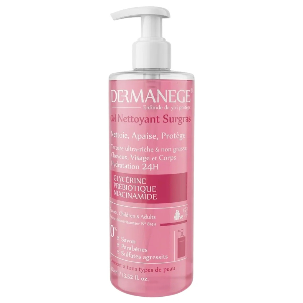 Dermagene Gel Nettoyant Surgras 400ml