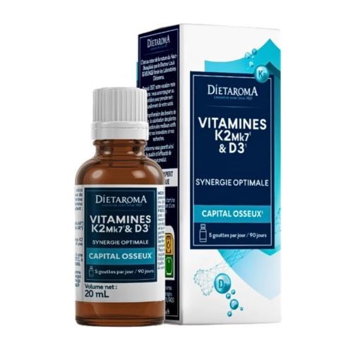Dietaroma Vitamine K2 Mk7 D3 20ml