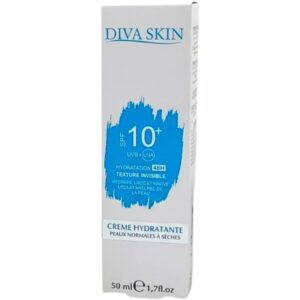 Diva Skin Creme Hydratante Peaux Seches Spf10 50ml