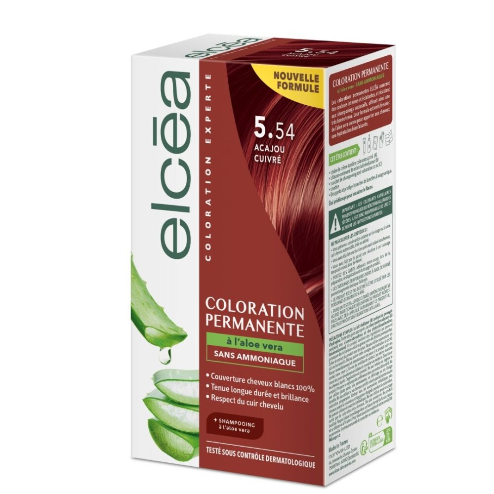 Elcea Coloration Acajou Cuivre 554