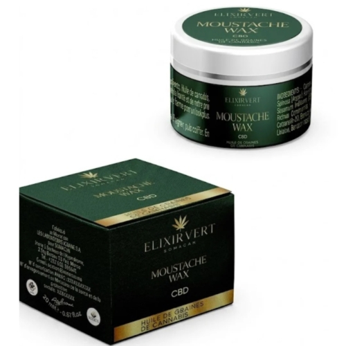 Elixir Vert Moustache Wax 20ml 1