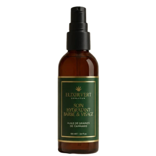 Elixir Vert Soin Hydratant Barbe Visage 100ml
