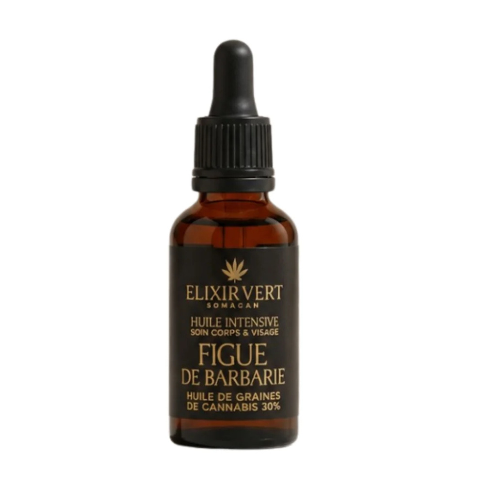 Elixir Vert Soin Intensif Corps Visage Figue De Barbarie 15ml