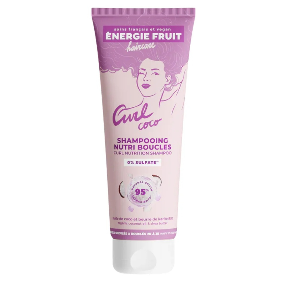 Energie Fruit Shampoing Coco Curl Nourrissant Boucles 250ml