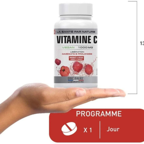 Eric Favre Vitamine C Vegan 1000mg 100cps 1