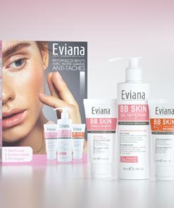 Eviana Creme Eclaircissant Gel Nettoyant Ecran Invisible Pack