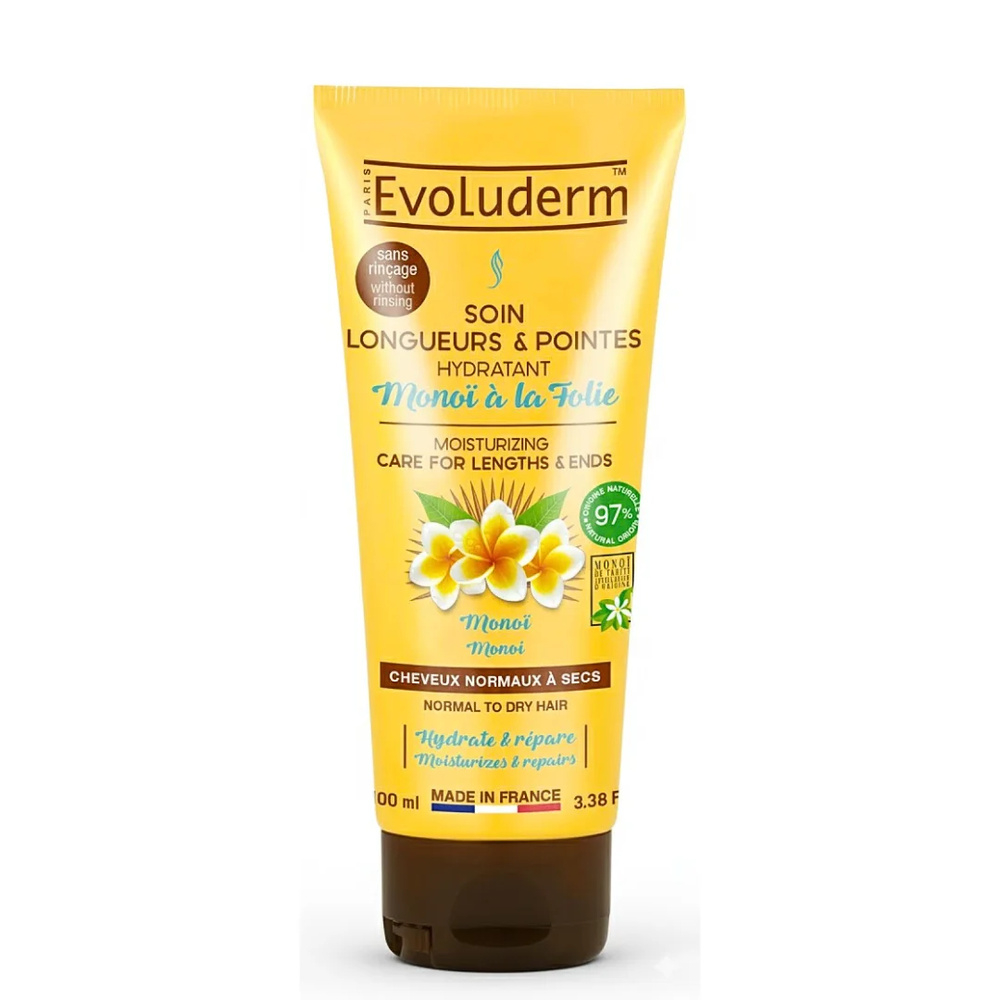 Evoluderm Soin Longueurs Et Pointes Monoi A La Folie 100ml