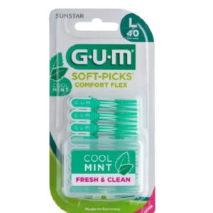 Gum Soft Picks Confort Flex Large 40pcs 671