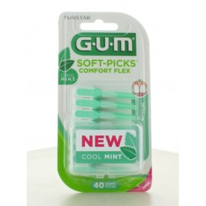 Gum Soft Picks Confort Menthole 40pcs 670 1