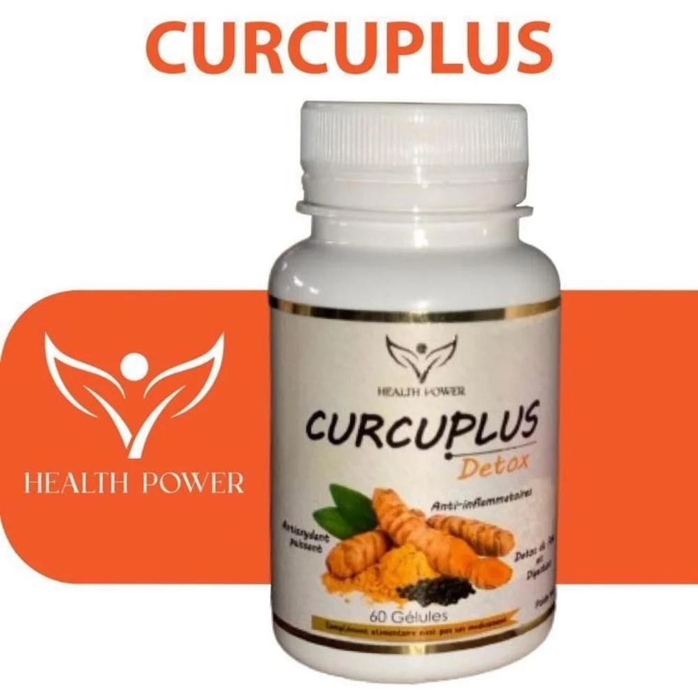 Health Power Curcuplus Detox 60 Gelules 1