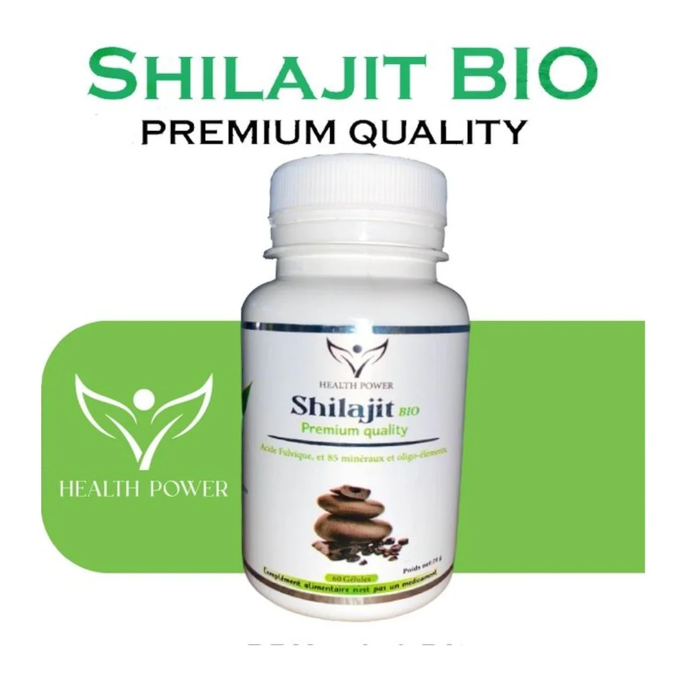 Health Power Shilajit 60 Gelules 1