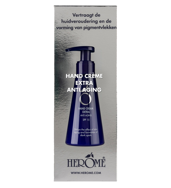 Herome Creme Mains Anti Age Anti Pigmentation Collagene Vitamine A Retinol 120 Ml
